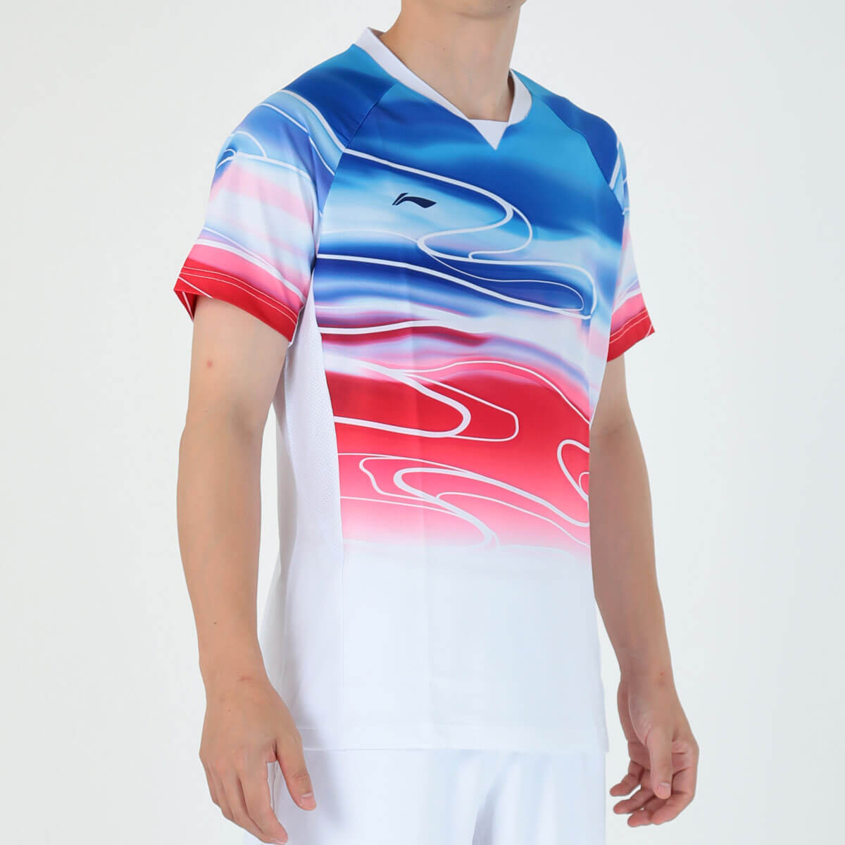LI-NING AAYP071 ゲームシャツ(ユニ/メンズ) バドミントンウェア