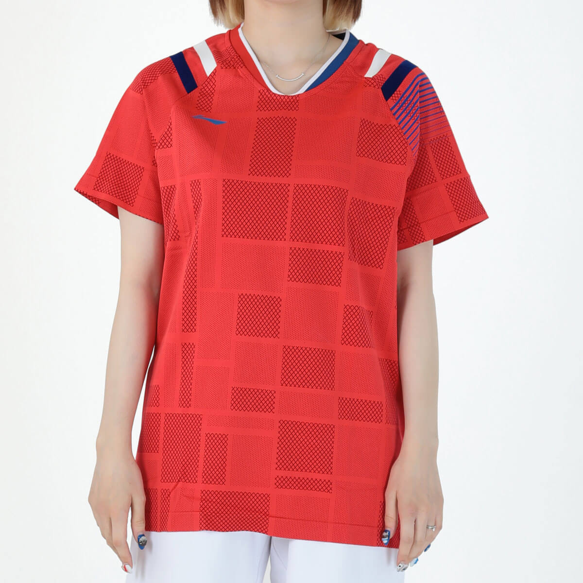 激レア　NO LIMIT SPORTS ゲームシャツ 特価ウエアQ】LI-NING AAYQ075 ゲームシャツ(ユニ/メンズ) 背面印字