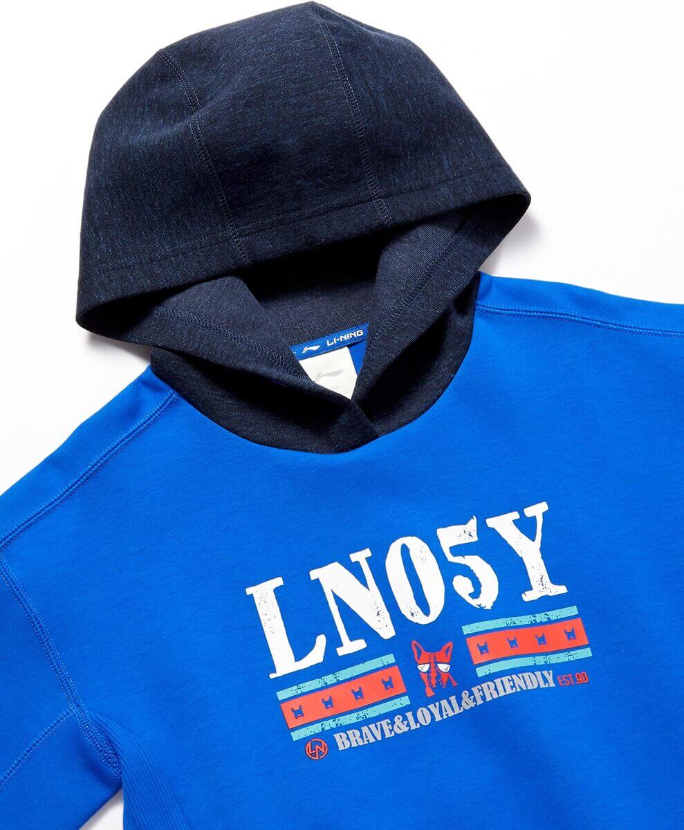 大特価】LI-NING YWDN007 スウェットパーカー(ジュニア) スポーツ