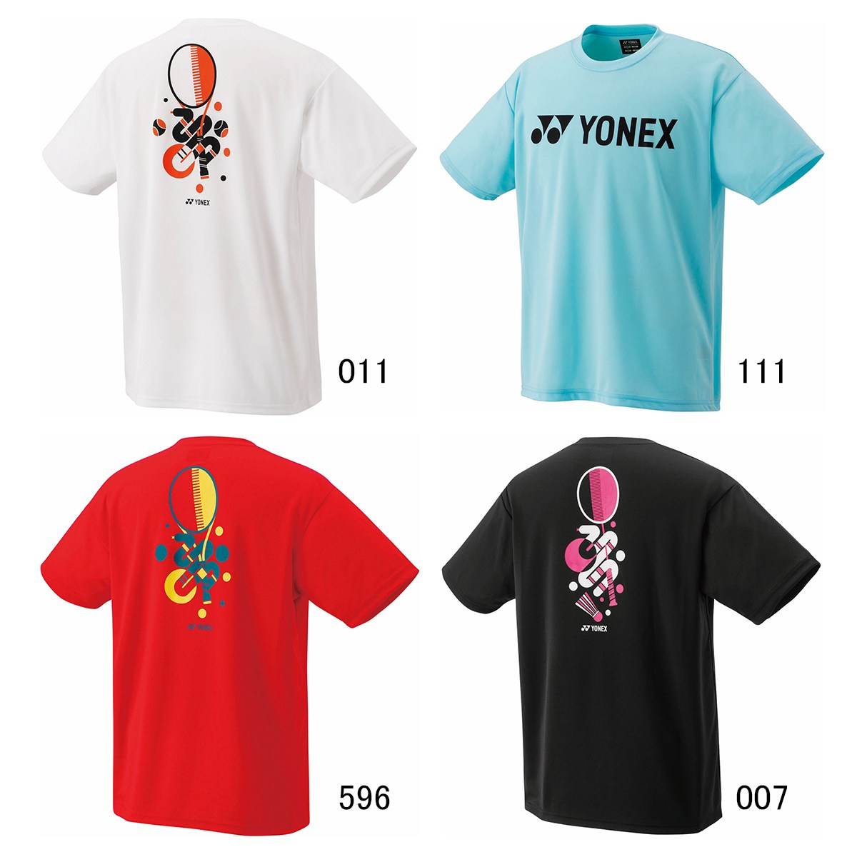 YONEX 16791Y ユニドライTシャツ ウェア(ユニ・メンズ) バドミントン