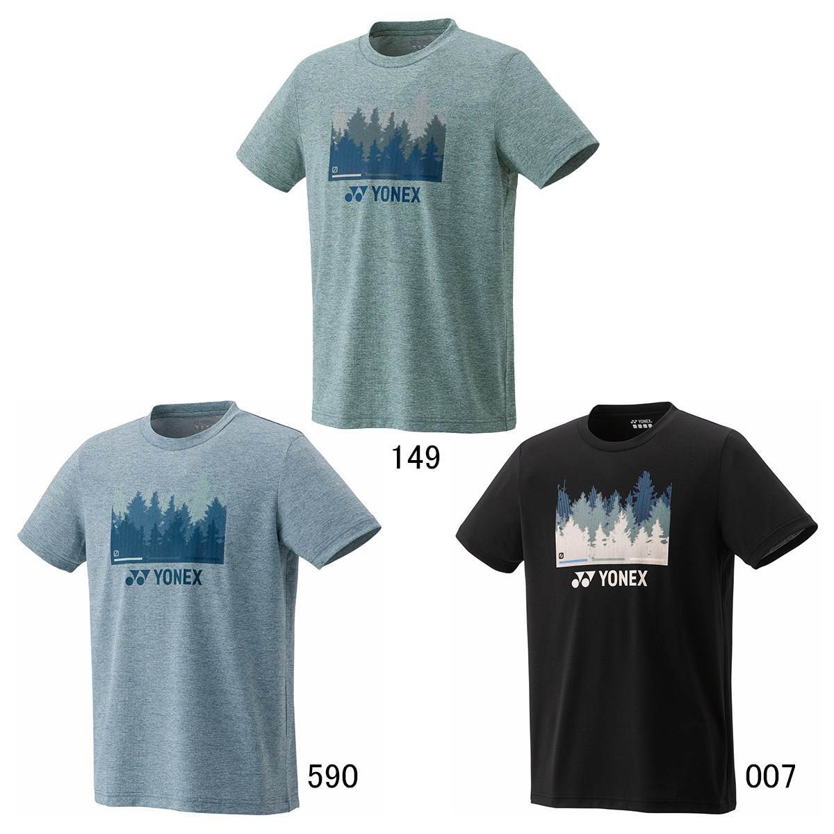 YONEX 16804 ユニドライTシャツ(フィットスタイル) ウェア(ユニ