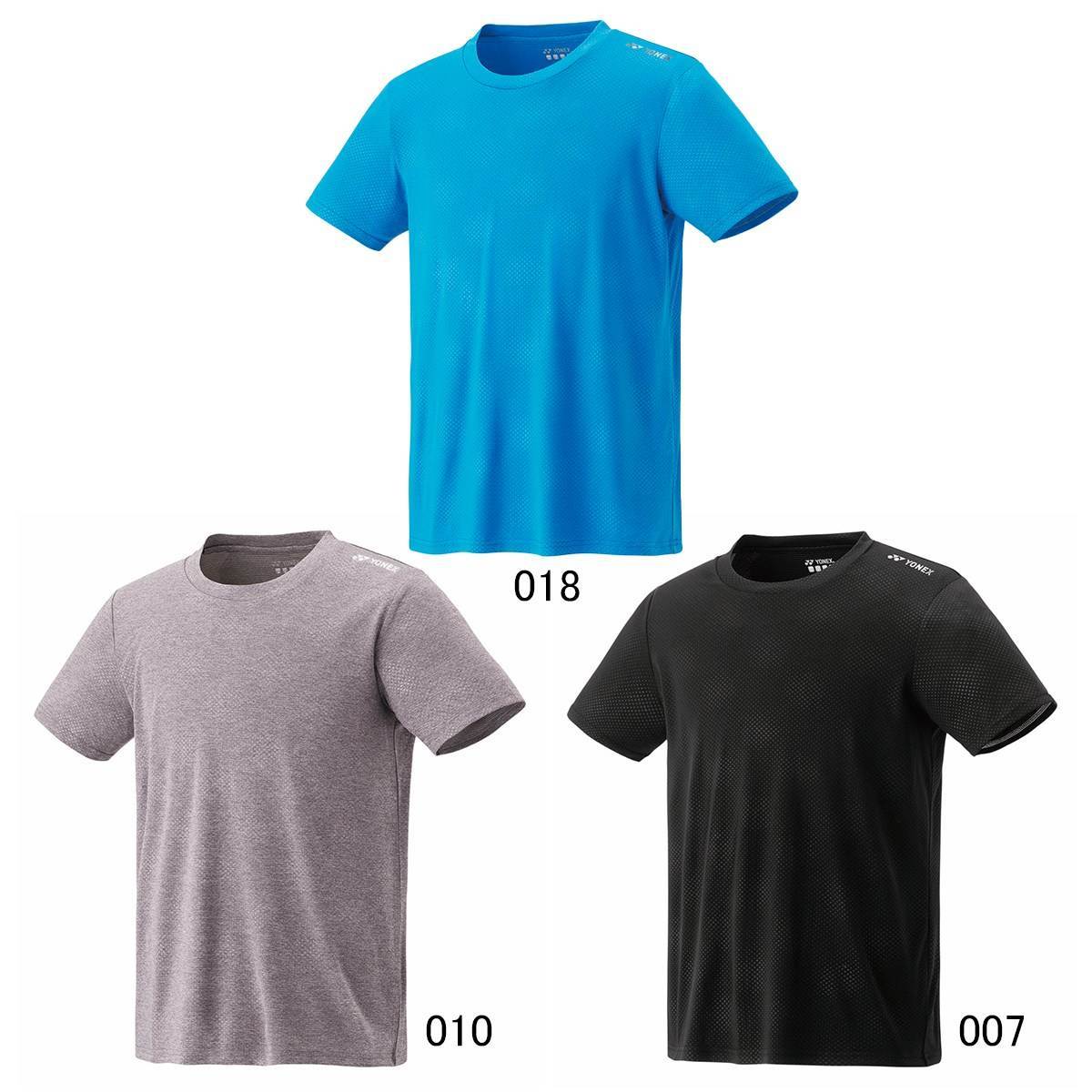 【新品未開封】YONEX Tシャツ 10668 Lサイズ ブラック YONEX ヨネックス ソフトテニスウェア メンズ ゲームシャツ