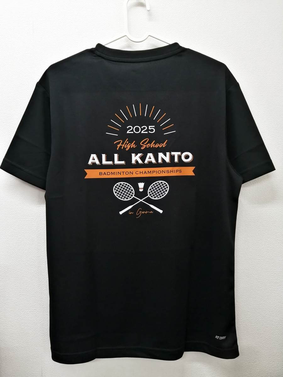 LI-NING 2025大会記念Tシャツ 群馬県 (第71回 関東高等学校