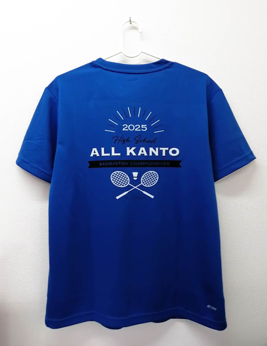 LI-NING 2025大会記念Tシャツ 群馬県 (第71回 関東高等学校