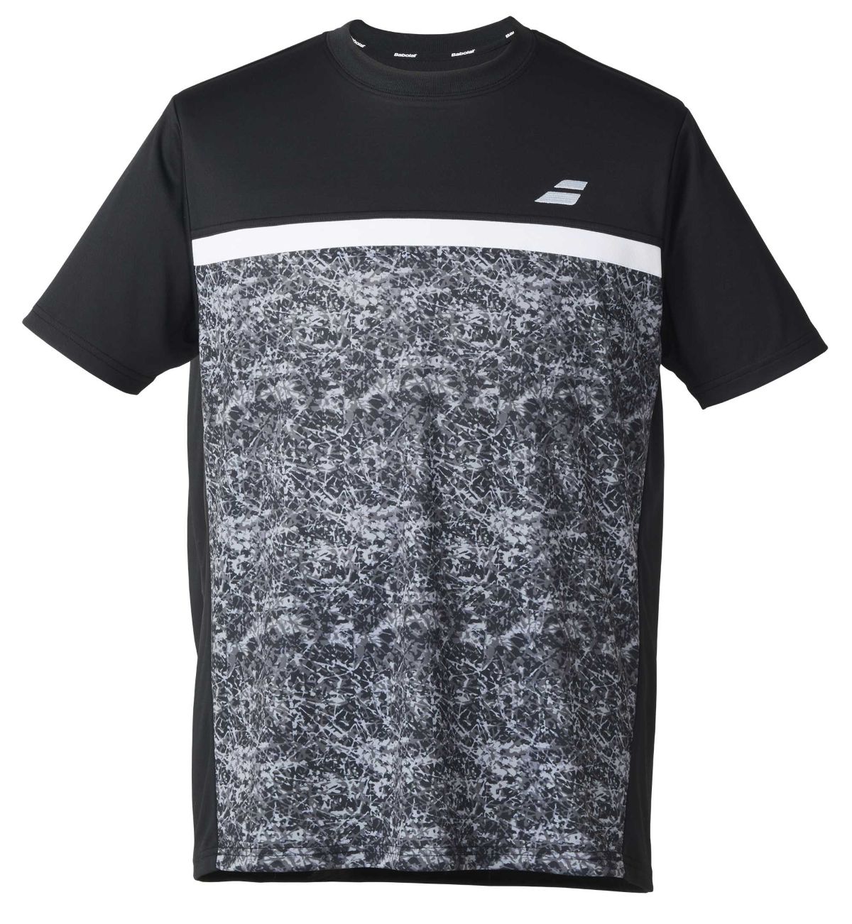 Babolat BUP5562C CLUB SHORT SLEEVE SHIRT 2.0 バドミントン ウェア