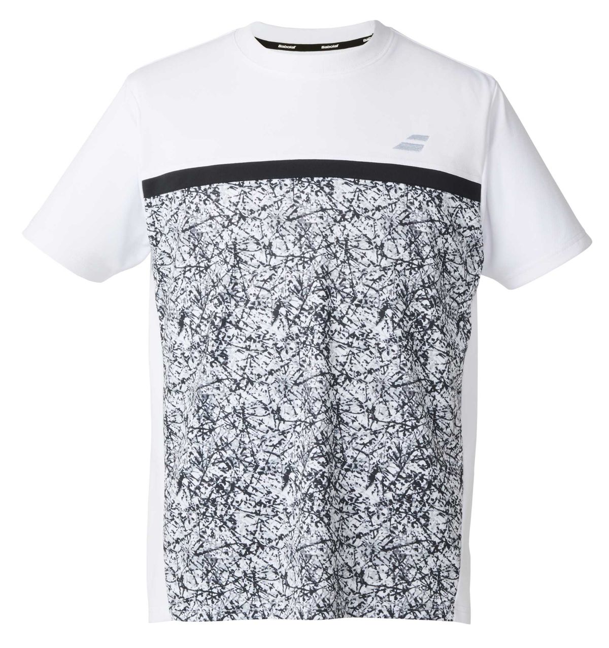 Babolat BUP5562C CLUB SHORT SLEEVE SHIRT 2.0 バドミントン ウェア