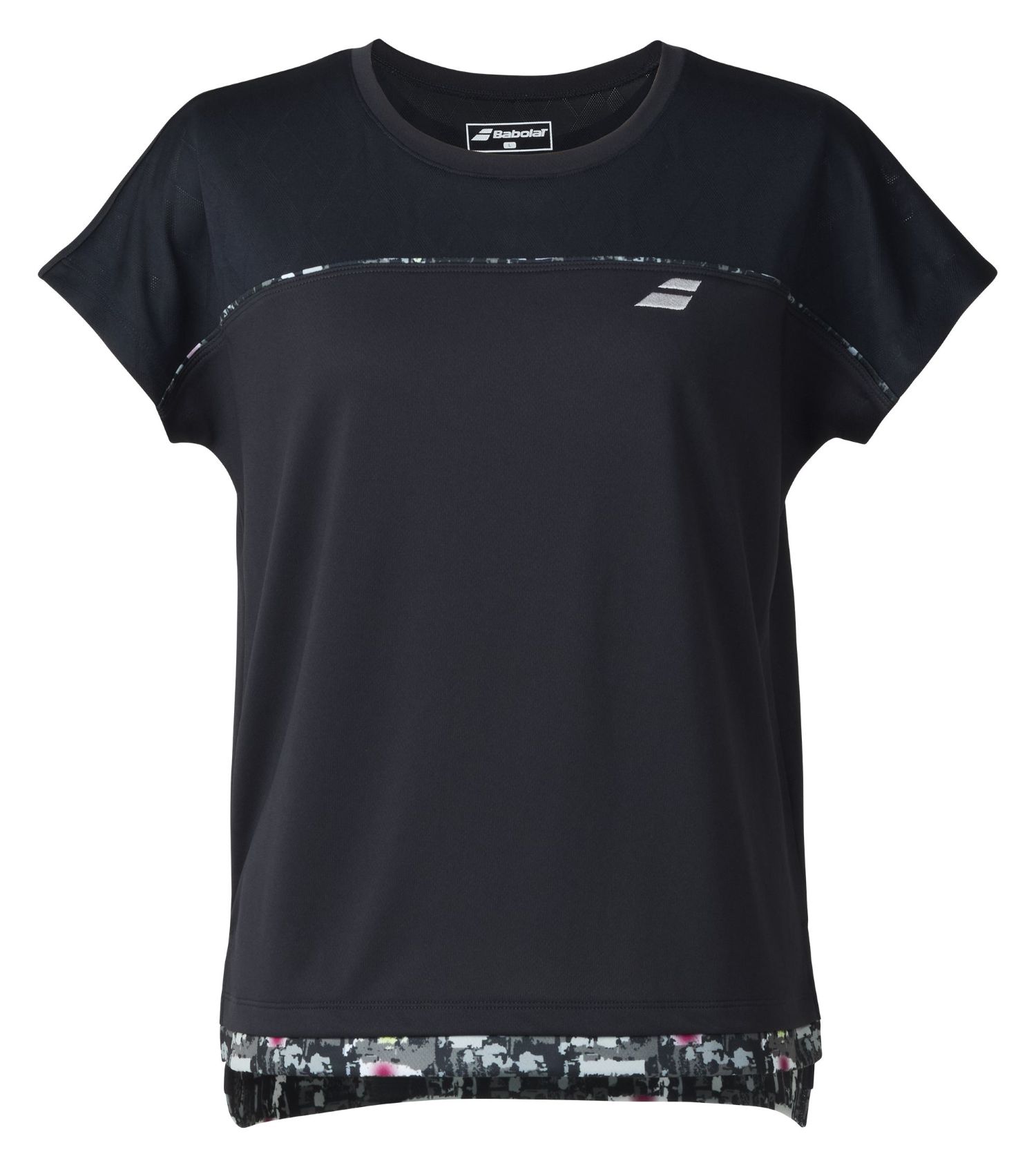 Babolat BWP5574 PURE SHORT SLEEVE SHIRT テニス・バドミントン