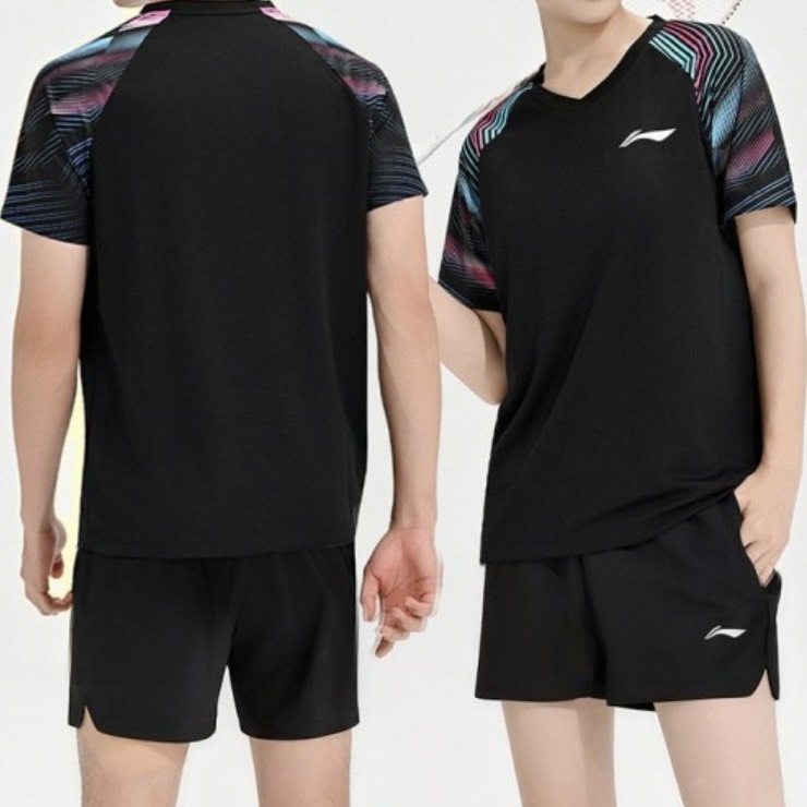 LI-NING AAYV157 ゲームシャツ バドミントンウェア(ユニ/メンズ