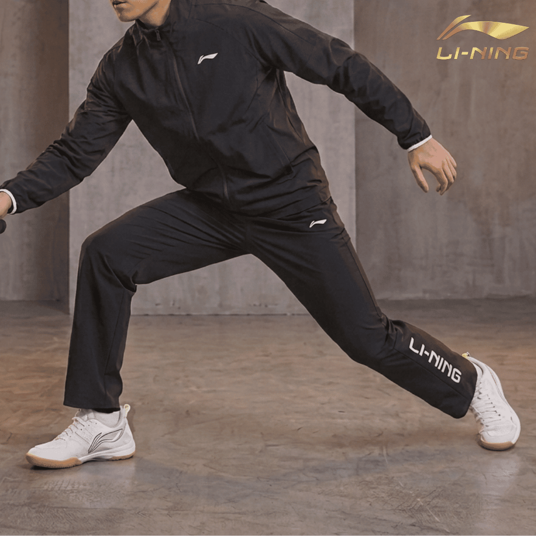 LI-NING AYKWD55 ウォームアップパンツ(裏地メッシュ付/オールシーズン