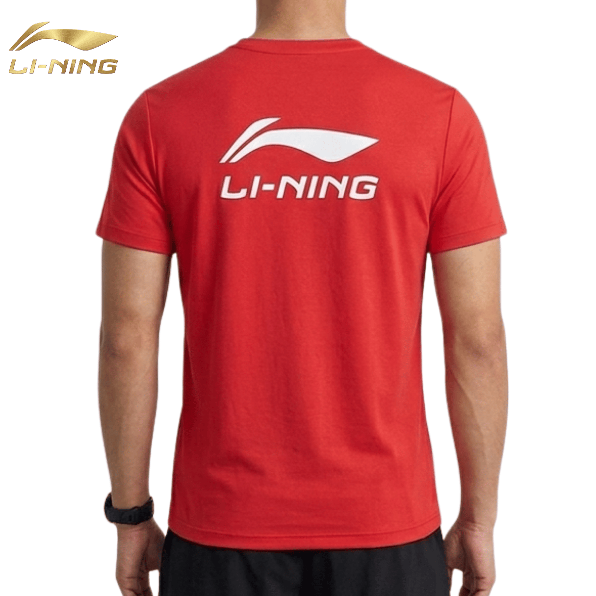 LI-NING ATSR231 渡辺勇大選手 #WQ Tシャツ バドミントンウェア(ユニ