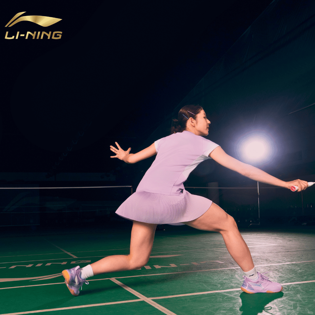 LI-NING AAYW208 志田千陽モデル ゲームウェア バドミントンウェア