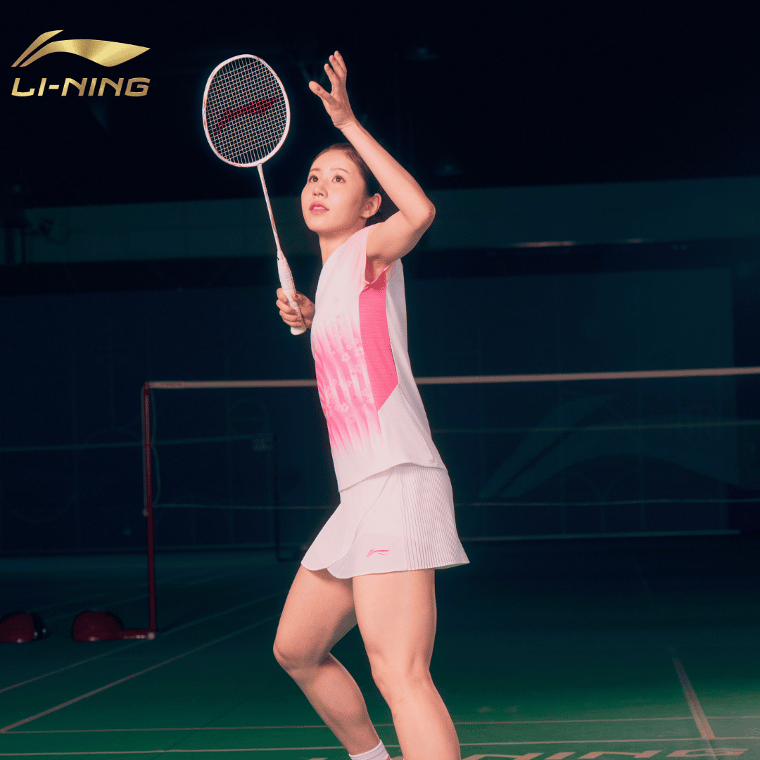 LI-NING AAYW208 志田千陽モデル ゲームウェア バドミントンウェア