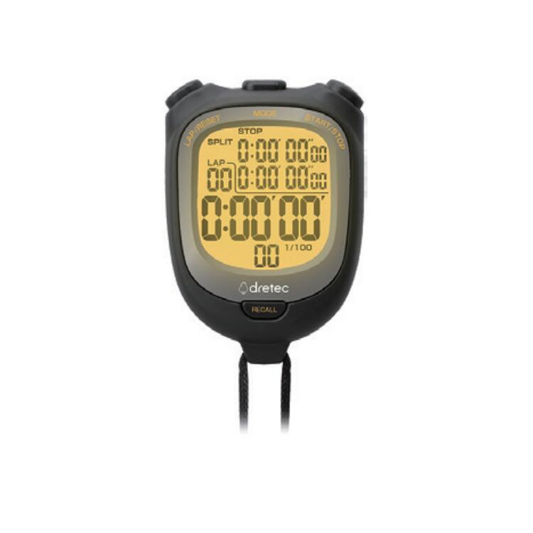 商品詳細 商品サイズ 約 W58×D21×H83mm 商品重量 約 70g（電池含む） 電源 リチウム電池 CR2032×1個 最大計測時間 ラップ/スプリット：9時間59分59秒 最大セット時間 タ