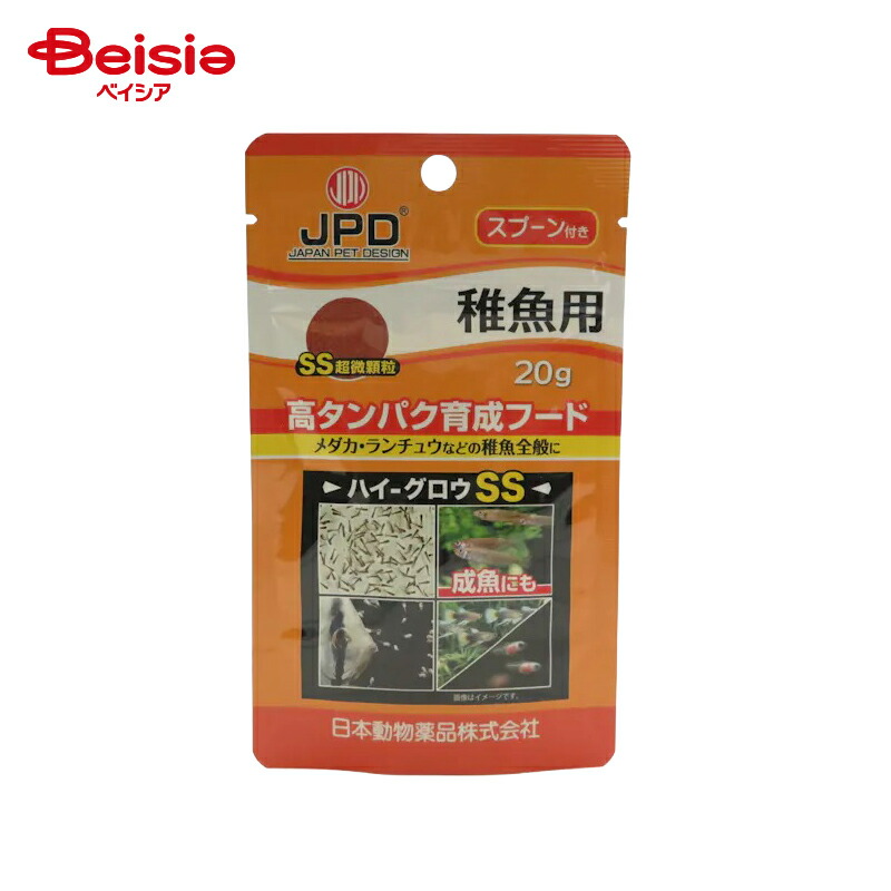 ニチドウ 高タンパク育成フード ハイグロウ20g ペット