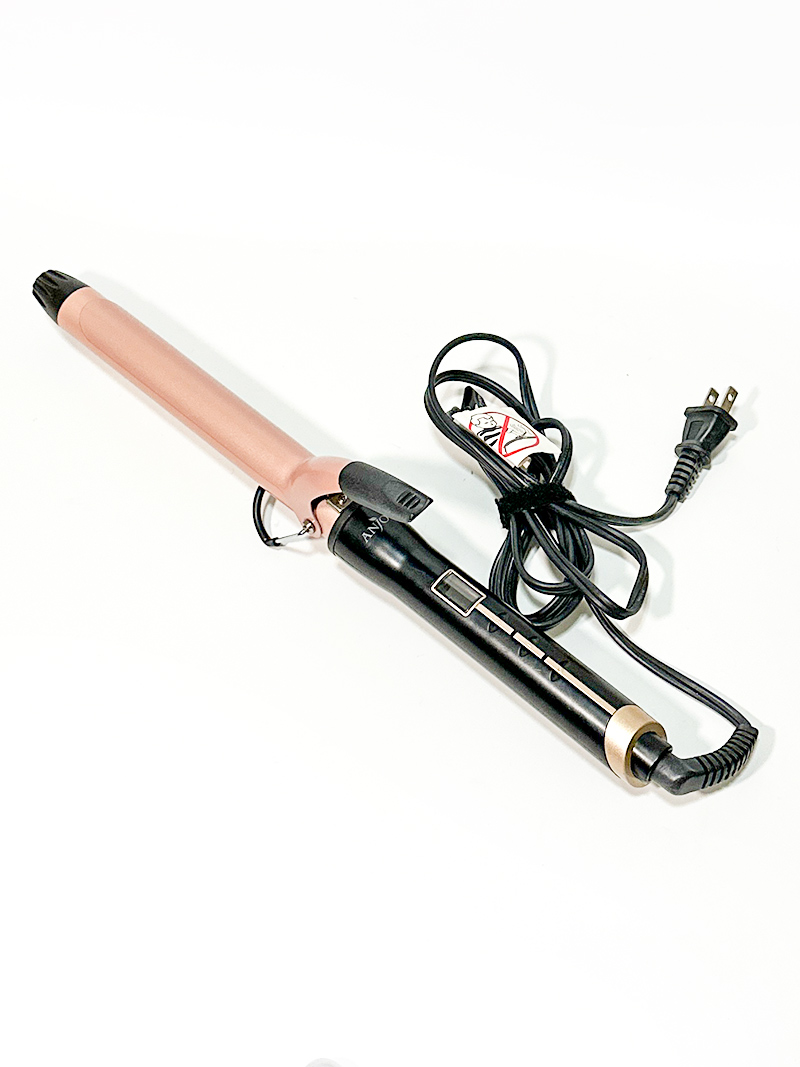 Anjou ヘアアイロン 25mm コテ 14段階温度調節 80~210℃ 動作確認済