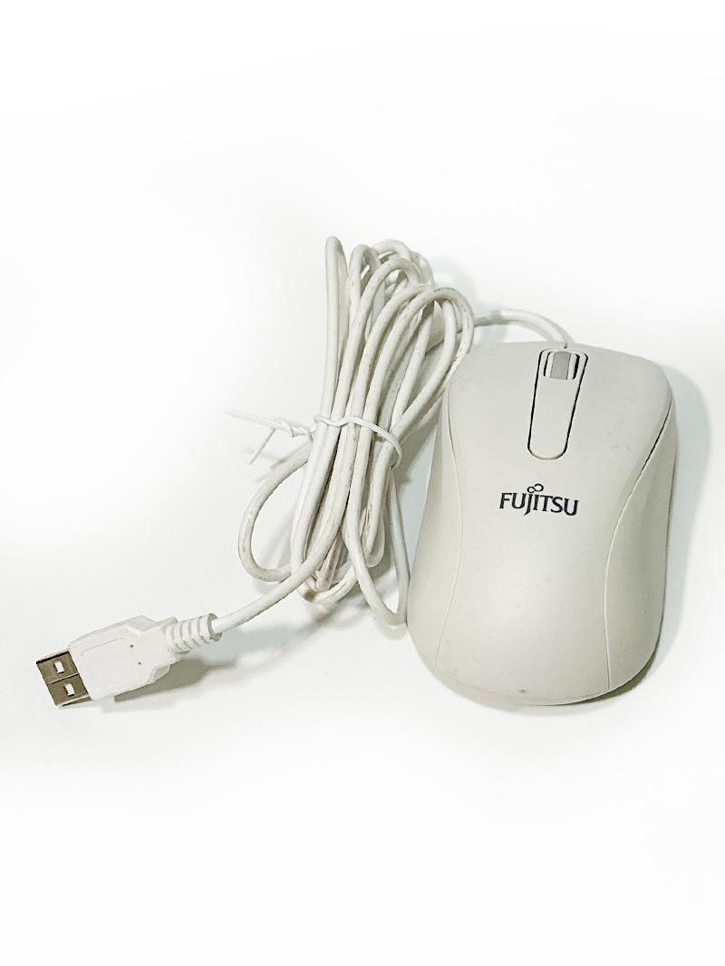 Fujitsu 富士通 M520 光学式 マウス USB Optical 1000 DPI Ambidextrous 動作確認済
