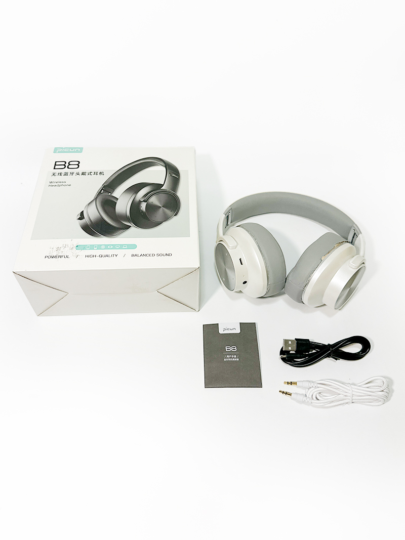 Picun B8 Bluetooth ワイヤレス ヘッドフォン ハンズフリー 折りたたみ式 動作確認済 ダイナミックサウンド