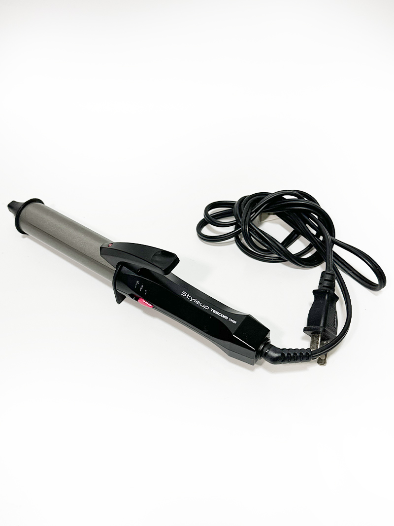 テスコム TESCOM カールアイロン 26mm ブラック TH26 動作確認済 エアリーカール 巻き髪 海外対応