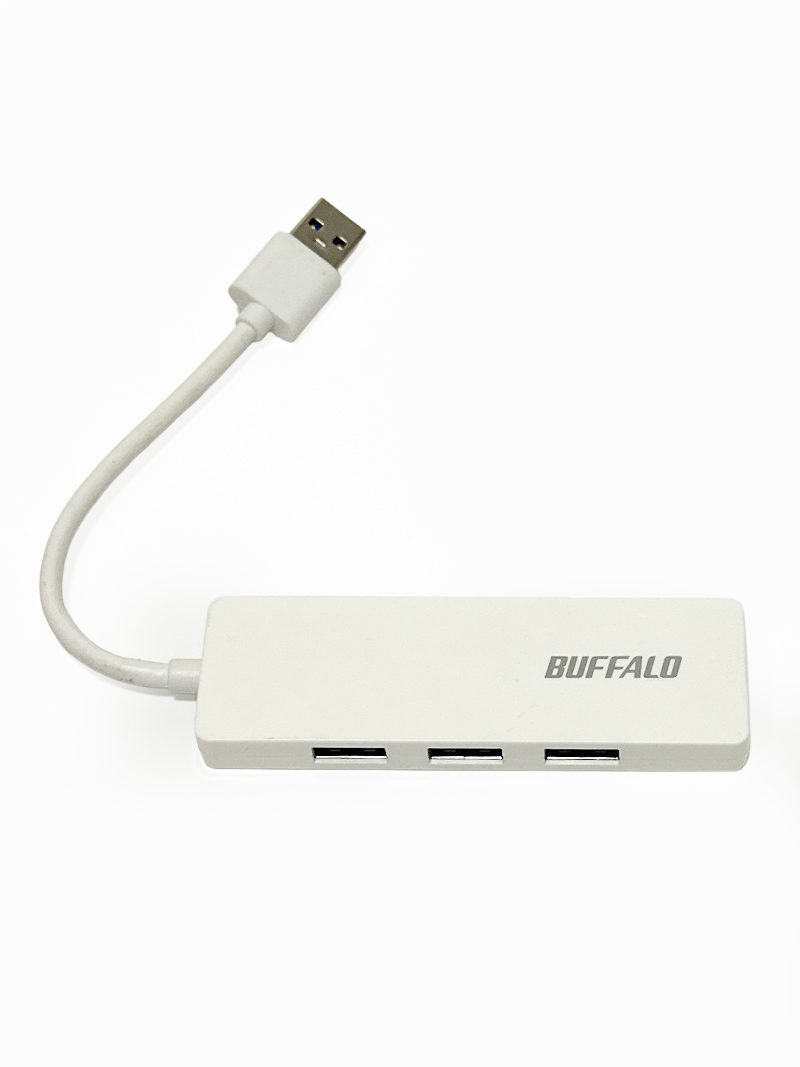 バッファロー USB 3.2/3.1/3.0 Type-Aバスパワーハブ 4ポートタイプ BSH4U120U3 動作確認済