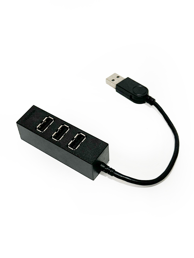 エレコム USB2.0ハブ 短ケーブル 4ポート U2H-TZ426B 動作確認済 マグネット搭載 180度回転スイングコネクタ