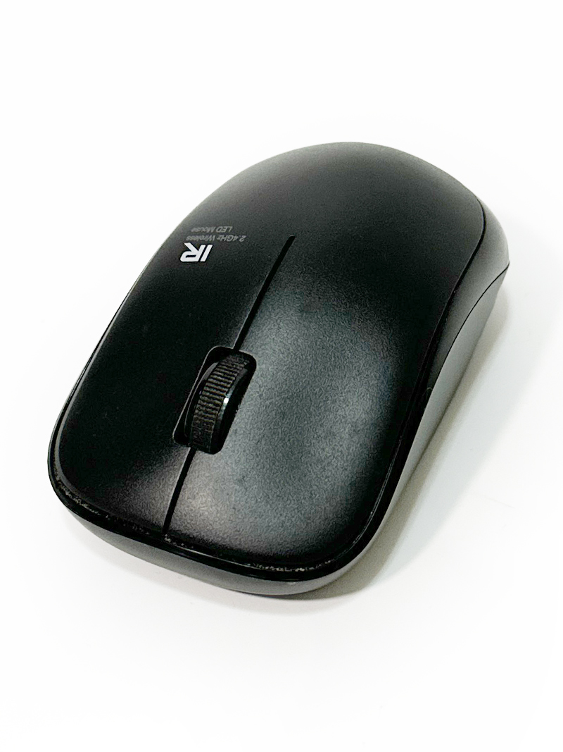 エレコム 無線マウス 3ボタン M-IR07DRBK 動作確認済 省電力LED ブラック ワイヤレス 2.4GHz