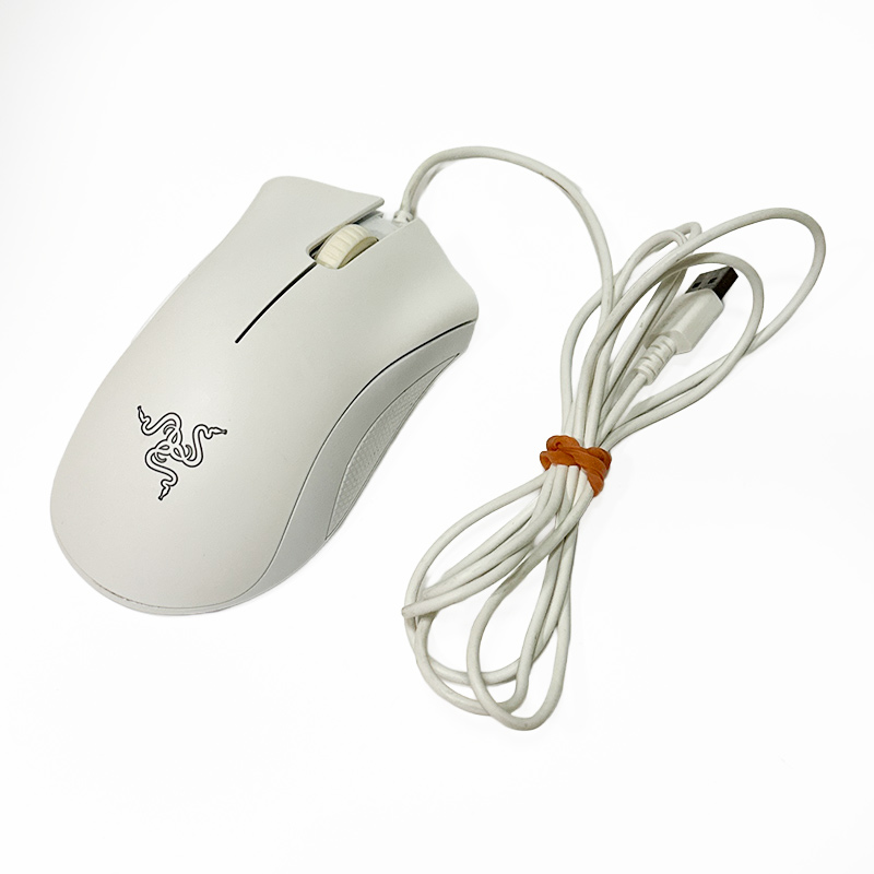 Razer DEATHADDER 有線ゲーミングマウス 動作確認済 5ボタン 6400DPI RZ01-0385