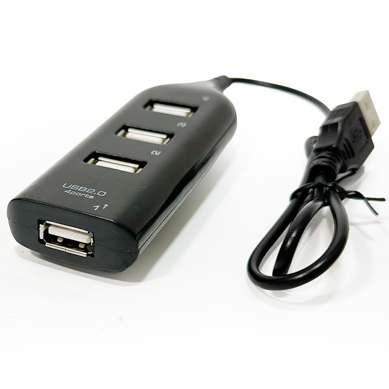 USB ポート HUB プラグアンドプレイ デスクトップアクセサリ usbスプリッタ USB 2.0 ハブ 4 ポート 動作確認済
