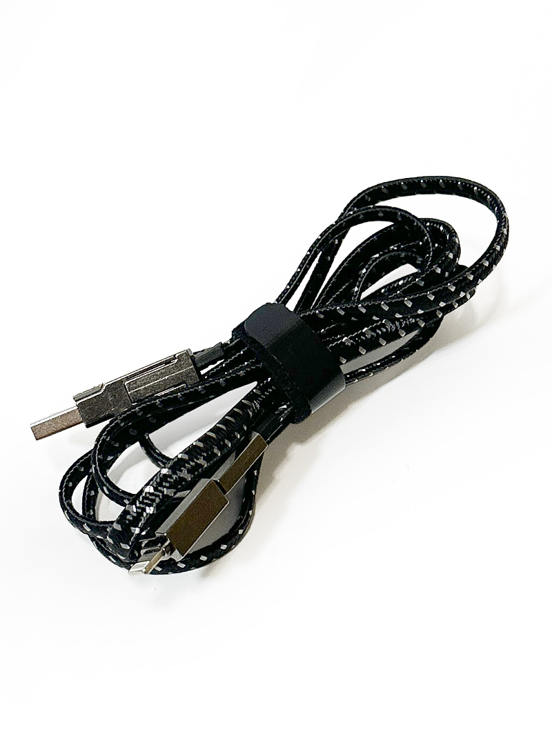 USB-C・ライトニング/USB-C・USB-A 切り替え式 充電 マルチケーブル 動作品 1.5m