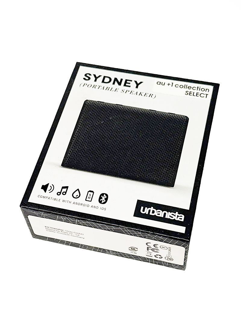 urbanista SYDNEY Bluetooth5.0 ワイヤレススピーカー iOS・Android対応 再生・停止ボタン搭載