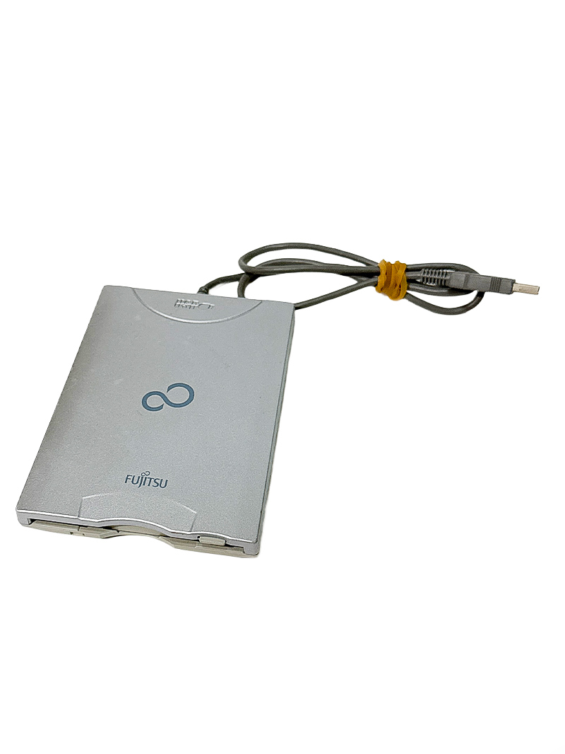 富士通 FUJITSU FMFD-51SZ USB接続 FDDユニット フロッピーディスクドライブ USB1.1