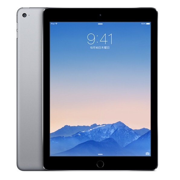Apple iPad Air2 16GB Wi-Fi スペースグレイ MGL12J/A (181593)