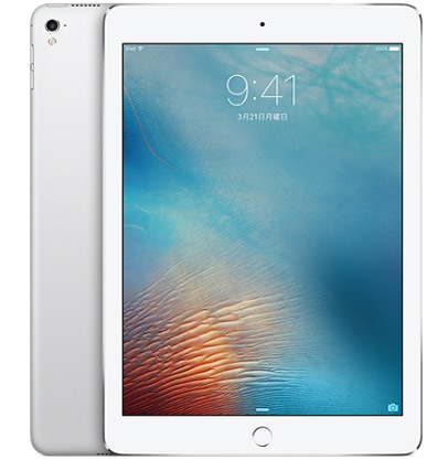Apple au (SIMロック解除済み) iPad Pro 9.7インチ 32GB MLPX2J/A Wi-Fi+Cellular シルバー (181634)