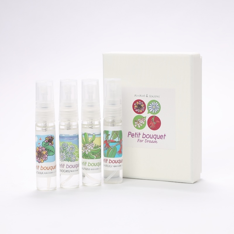 プチブーケ For Dream フラワーエッセンスミニスプレー4点セット《シャンドゥルール》各5ml