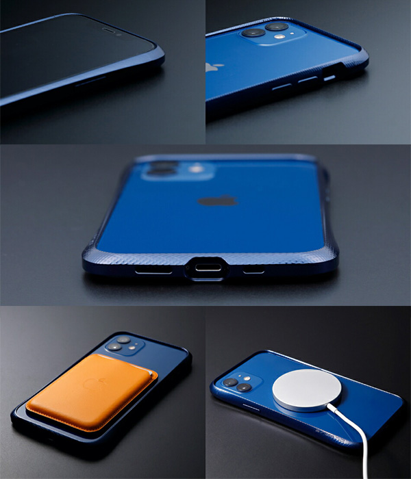 iPhone 12 / Pro アルミケース CLEAVE Aluminum Bumper for DCB