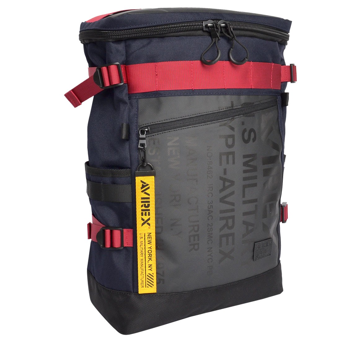 リュック メンズ AVIREX アヴィレックス アビレックス 大容量 防水 A4 20L リュックサック デイパック スクエア型 スクエアバッグ バックパック レディース 子供 おしゃれ 通勤 通学 ロゴ ターポリン ブランドタグ付き 軽量 軽い 丈夫 高校生 PC AVX593 送料無料 防災