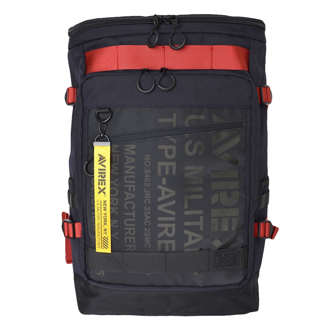 リュック 大容量 ボックス型 AVIREX アビレックス リュックサック 防水 BOX型 メンズ バックパック スクエア レディース 30L A4 A3 大きめ 通勤 通学 撥水加工 スクエアリュック 中学生 大学生 おしゃれ かっこいい 黒 中学生 高校生 大学生 ブランド サイドファスナー 防災