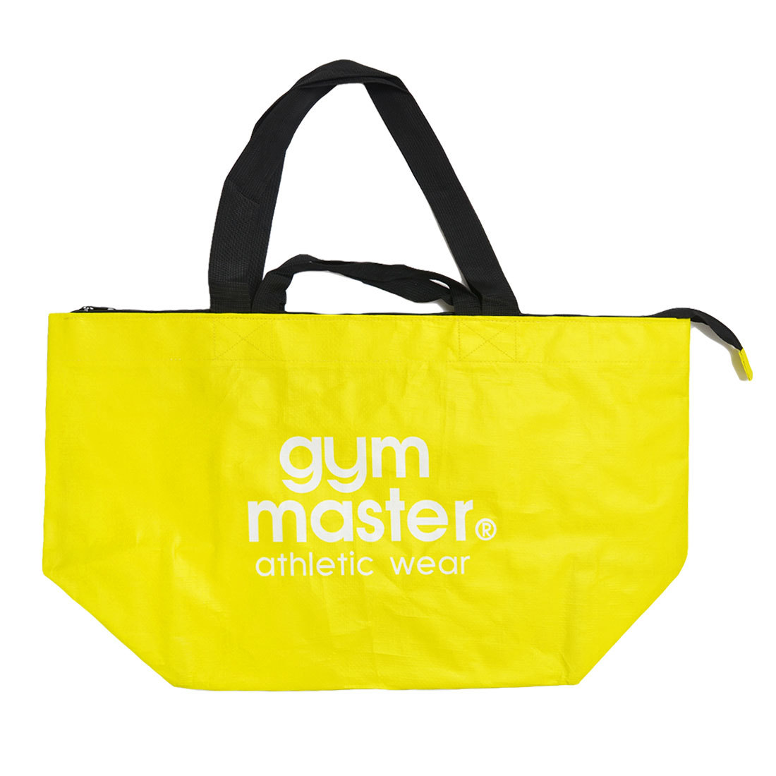 トートバッグ 大容量 軽量 gym master ジムマスター メンズ レディース PPバッグ 大きめ 50L ファスナー付き 肩掛け 手提げ 頑丈 丈夫 軽い ポリプロピレン バッグ バック アウトドア ショッピングバッグ お買い物バッグ おしゃれ エコバッグ ランドリーバッグ ジムバッグ