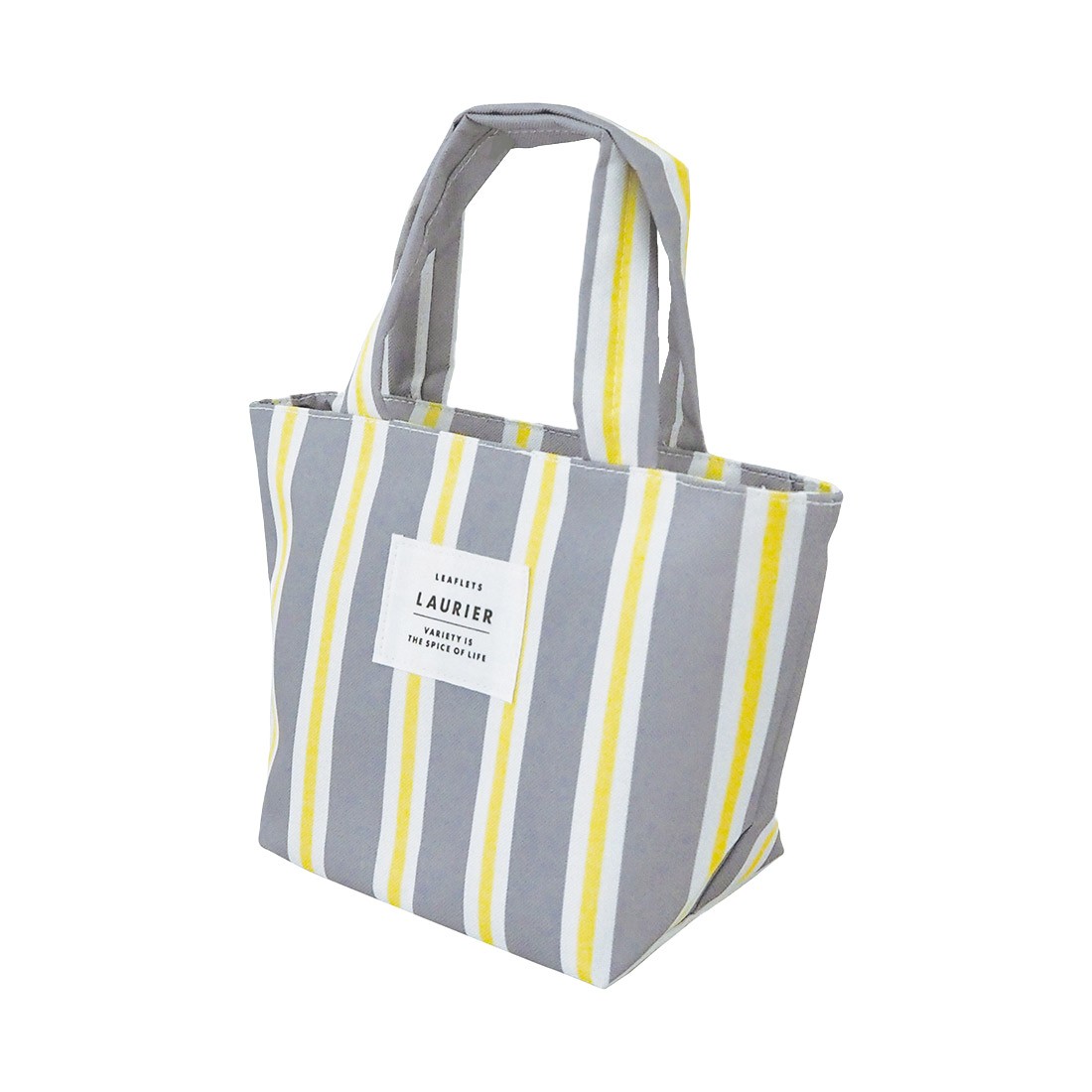 ランチバッグ 保冷バッグ 保冷 ランチトート おしゃれ シンプル エルコミューン ミニトートバッグ かわいい レディース お弁当入れ OL 大人 通勤 通学 無地 ストライプ 女の子 学生 高校生 ピクニック 雑貨 新生活 新学期 EL COMMUN laurier クーラーバッグ