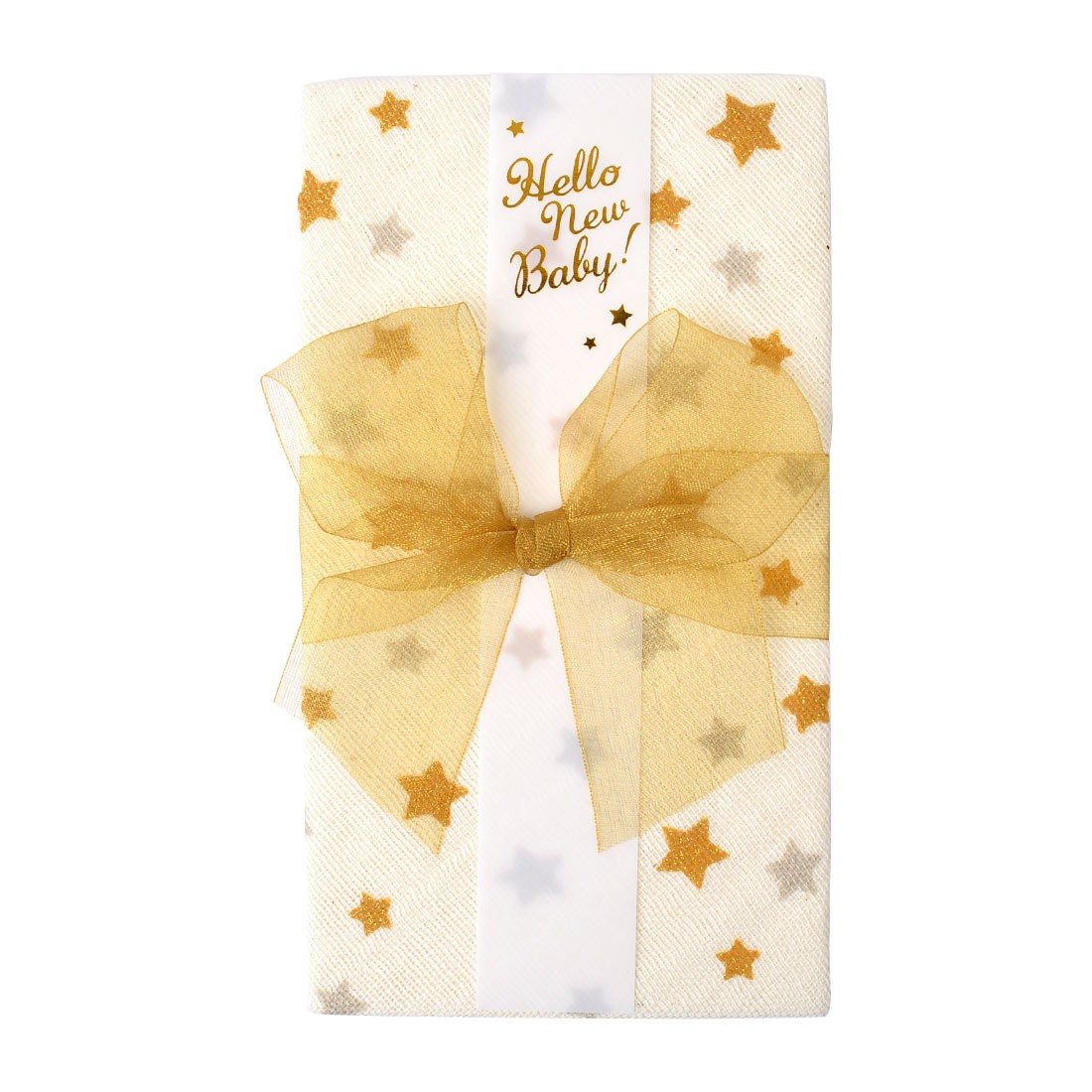 ガーゼスタイ 金封 ご祝儀袋 ハンカチ オーガニックコットン お祝い 出産祝い スタイ 綿100％ 日本製 ベビー ガーゼスタイ金封 おしゃれ 男の子 女の子 星柄 スター柄 リボン ブルー ピンク イエロー コットン スタイとして使える よだれかけ 出産 祝い 赤ちゃん プレゼント