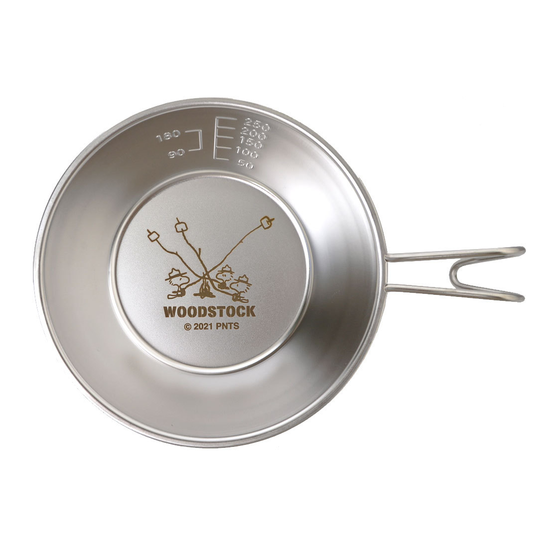 シェラカップ アウトドア ステンレス 日本製 スヌーピー かわいい おしゃれ シンプル 軽量 目盛り付き キャンプ マグ コップ 料理器具 バーベキュー 食器 BBQ 登山 テーブルウェア キャンプ用品 割れない SNOOPY PEANUTS