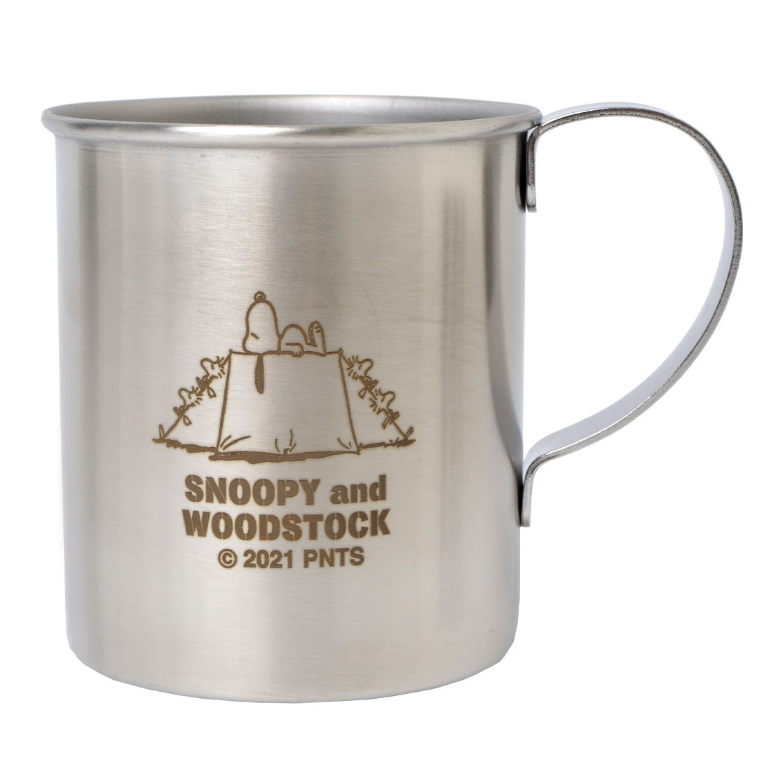 ステンレスマグカップ アウトドア ステンレス製 コップ カップ 日本製 マグカップ 300ml スヌーピー 軽い かわいい おしゃれ シンプル 軽量 バーベキュー 食器 BBQ 登山 テーブルウェア キャンプ用品 割れない SNOOPY PEANUTS