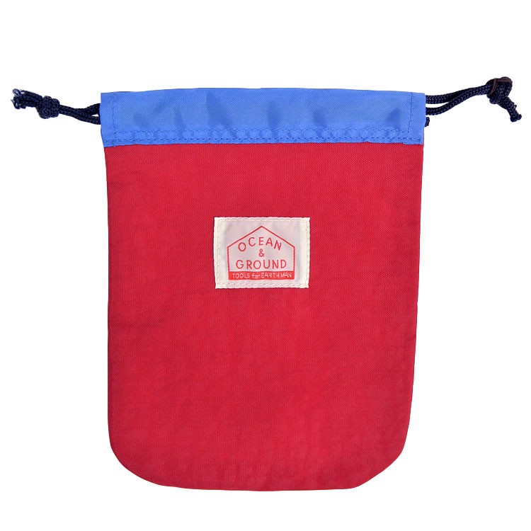 巾着 s 巾着袋 小 コップ袋 Ocean＆Ground オーシャンアンドグラウンド コップ入れ 保育園 幼稚園 小学生 小学校 入園 入学 男の子 女の子 カラフル おしゃれ かわいい 小物入れ 可愛い 新入学 新学期 通園 入学準備 ナイロン 歯ブラシ入れ ミニ ポーチ 旅行