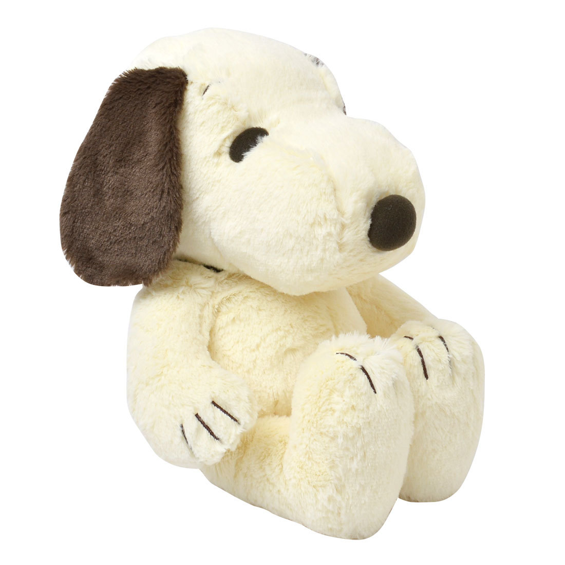 ぬいぐるみ スヌーピー かわいい ふわふわ M ヌイグルミ 人形 誕生日 お祝い Mサイズ 小さめ ラッピング モカ ベージュ 子供 キャラクター キッズ 子ども 女の子 男の子 シリーズ HUGHUG やわらかい 肌触り PEANUTS SNOOPY ピーナッツ ホワイトデー プレゼント ギフト