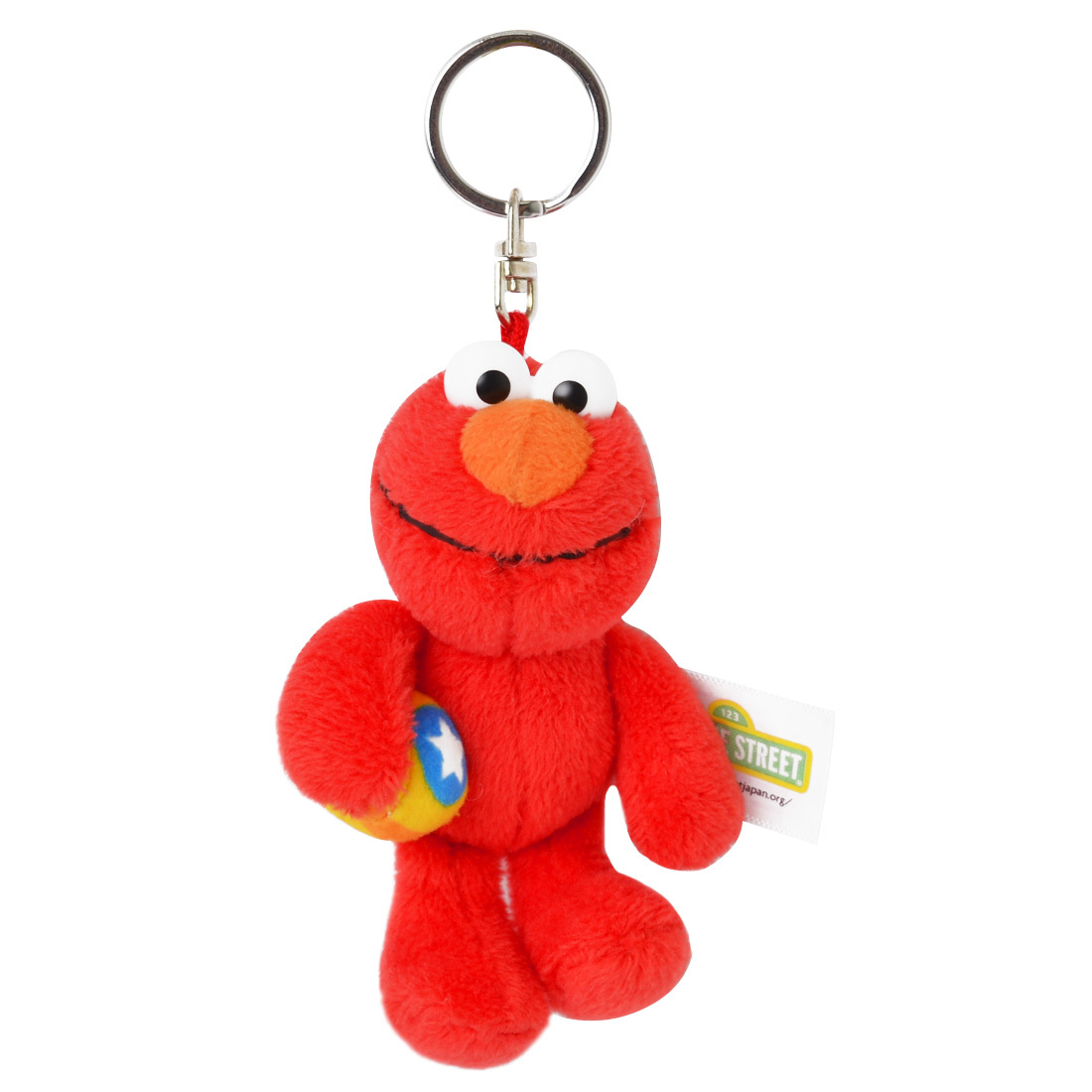 キーホルダー キャラクター かわいい NICI ニキ セサミストリート ぬいぐるみ エルモ クッキーモンスター マスコット ストラップ キーリング 10cm 大きめ 目印 子供 大人 女の子 男の子 鍵 バッグ リュック SESAMESTREET グッズ 雑貨 小物 プレゼント 誕生日 ギフト 景品