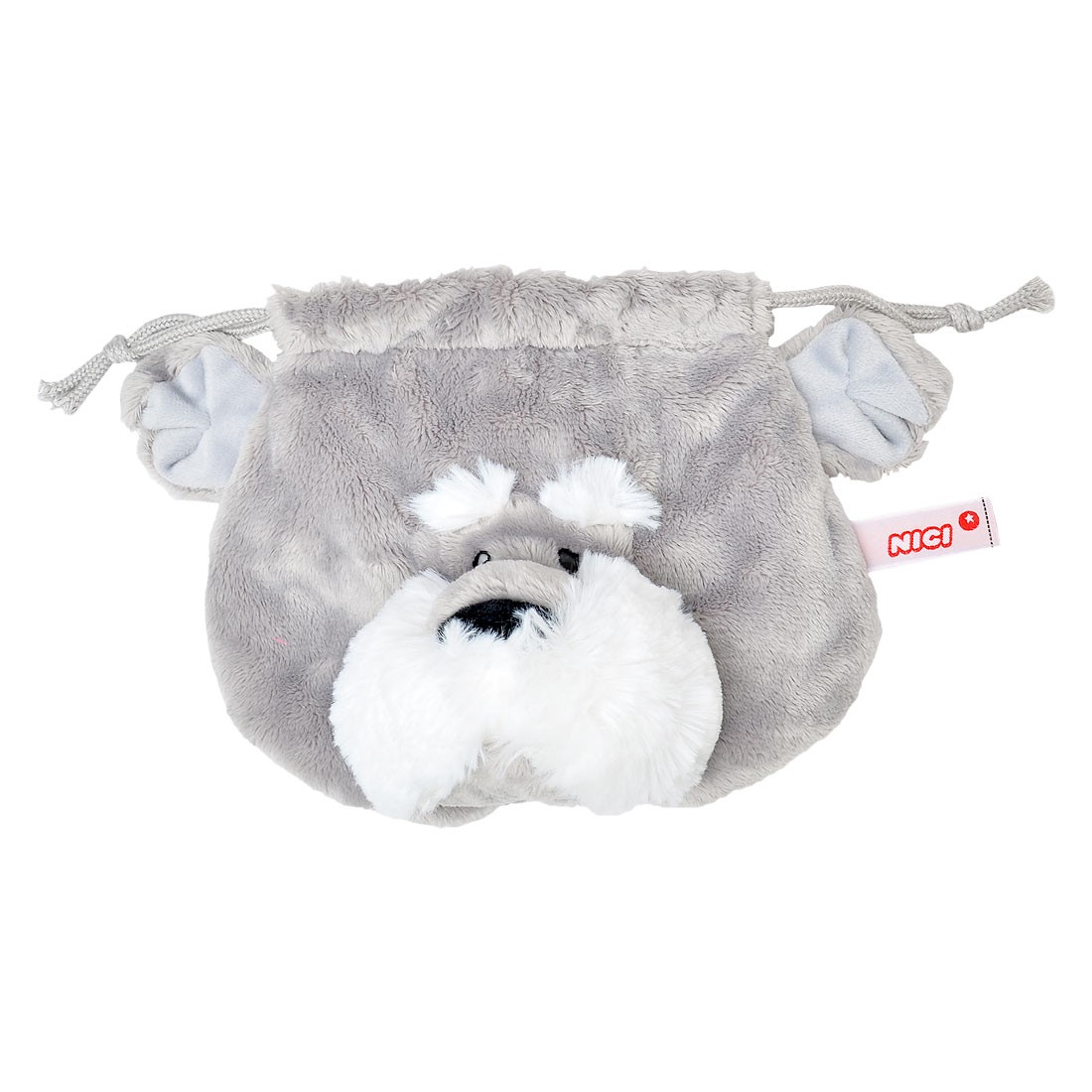 巾着 ポーチ NICI ニキ 動物 アニマル ラブベア ラビット シュナウザー 犬 うさぎ ウサギ くま クマ 小物入れ アクセサリーポーチ 巾着 袋 子供 キッズ レディース 大人 女の子 男の子 通学 通園 通勤 幼稚園 小学生 中学生 高校生  粗品 景品 おもちゃ 贈り物 誕生日