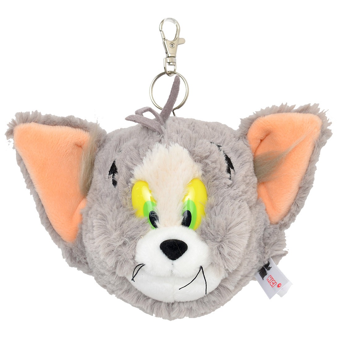 パスケース リール付き 定期入れ 中学生 かわいい トム＆ジェリー NICI ニキ 通学 小学生 男の子 ぬいぐるみパスケース カートゥーン パスケース リール付き メンズ キーホルダー 伸びる 可愛い 通勤 動物 アニマル カード入れ おしゃれ かわいい トムアンドジェリー