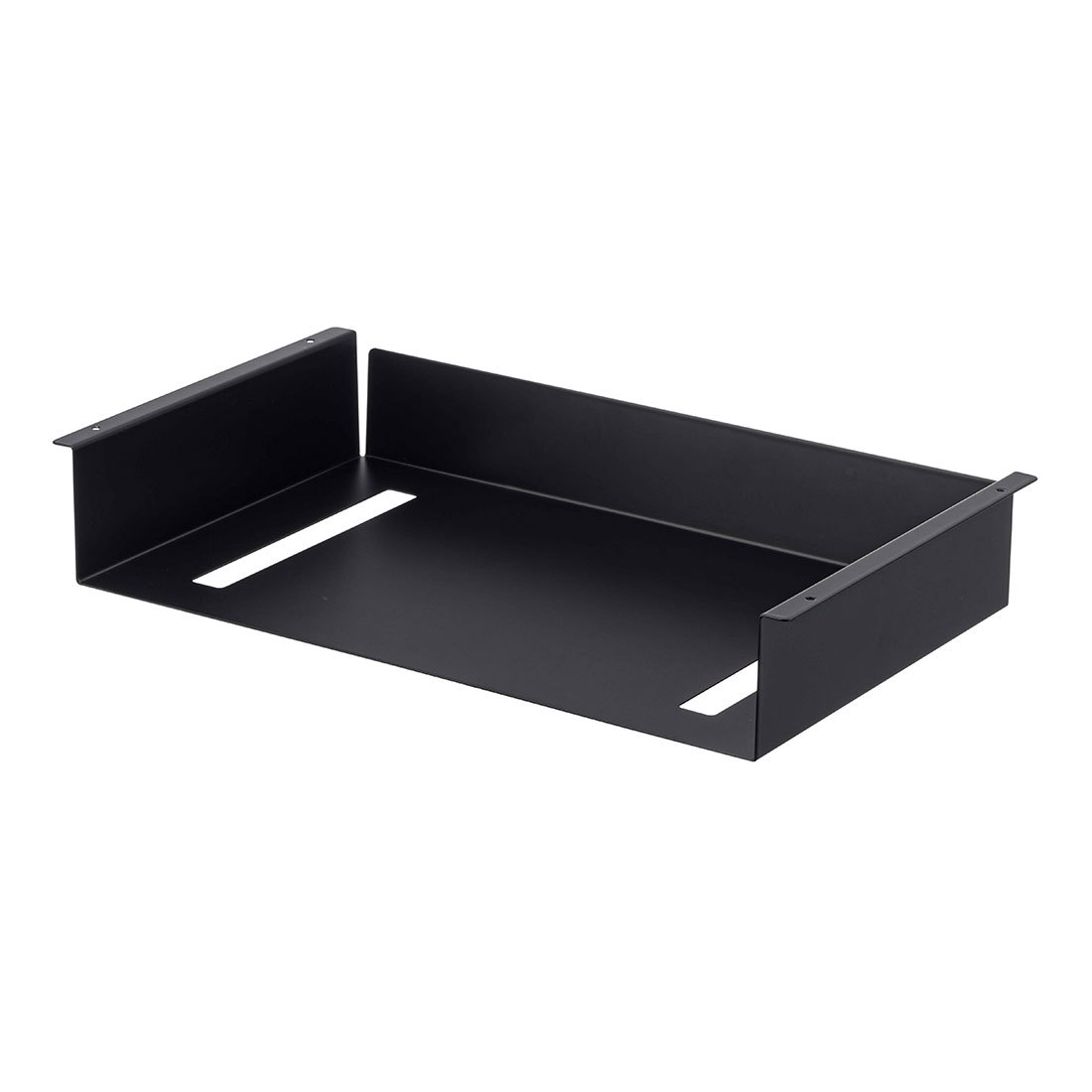 テーブル下 収納 デスク 収納ラック 山崎実業 タワー テーブル下収納ラック tower ブラック ホワイト ティッシュケース シンプル スタイリッシュ 吊り下げ 隙間収納 デスク下 ネジ ねじ 取り付け 北欧 モノトーン 5481 5482 ラック ボックスティッシュ yamazaki 省スペース