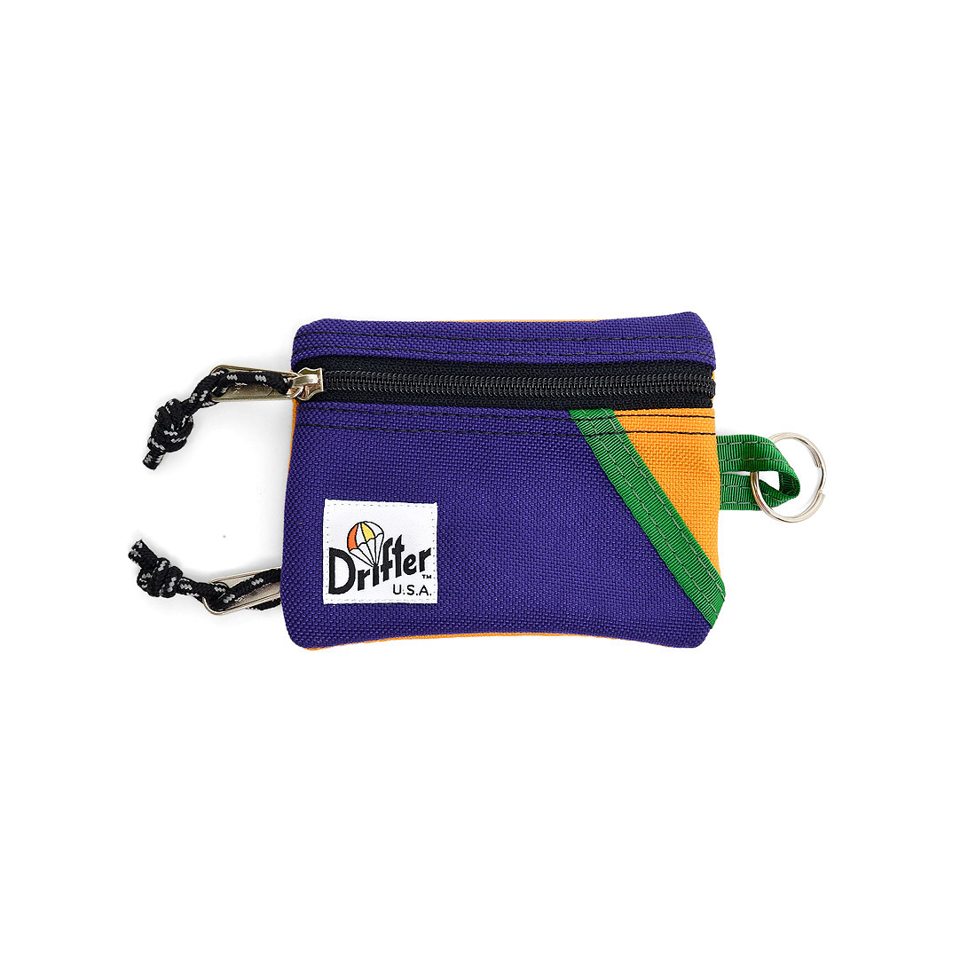 コインケース キーケース パスケース DRIFTER ドリフター 鍵入れ キーコインポーチ コインポーチ 小銭入れ カードケース 定期入れ マルチケース ミニ財布 ミニポーチ グレー レッド ネイビー カラフル 配色 バイカラー おしゃれ かっこいい かわいい メール便OK