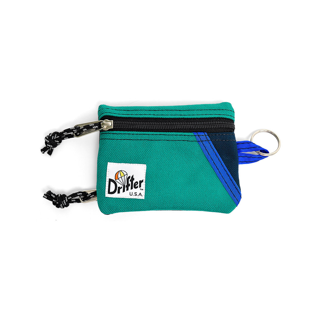 コインケース キーケース パスケース DRIFTER ドリフター 鍵入れ キーコインポーチ コインポーチ 小銭入れ カードケース 定期入れ マルチケース ミニ財布 ミニポーチ グレー レッド ネイビー カラフル 配色 バイカラー おしゃれ かっこいい かわいい メール便OK