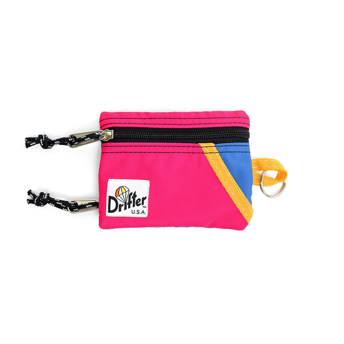 コインケース キーケース パスケース DRIFTER ドリフター 鍵入れ キーコインポーチ コインポーチ 小銭入れ カードケース 定期入れ マルチケース ミニ財布 ミニポーチ グレー レッド ネイビー カラフル 配色 バイカラー おしゃれ かっこいい かわいい メール便OK